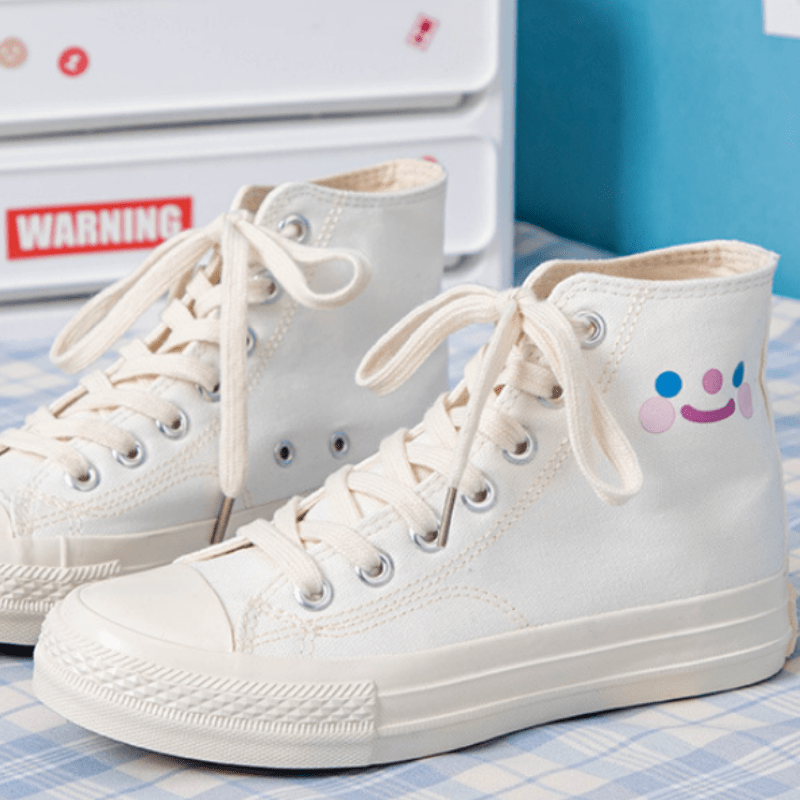 Smile Canvas Shoes