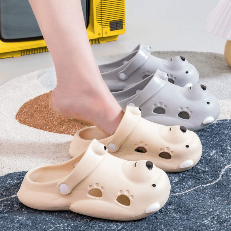 S1 Bear Breathable Slippers