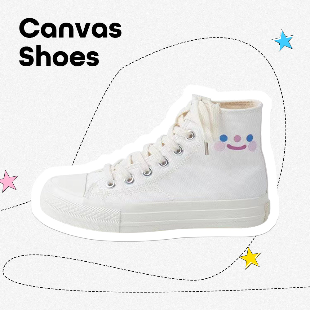 Smile Canvas Shoes