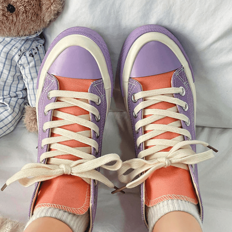 Cute Little Bear Canvas Shoes