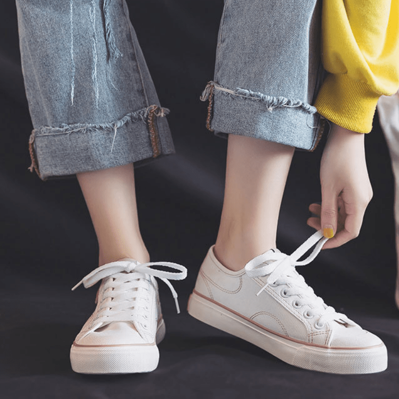 Patchwork Basic Canvas Shoes