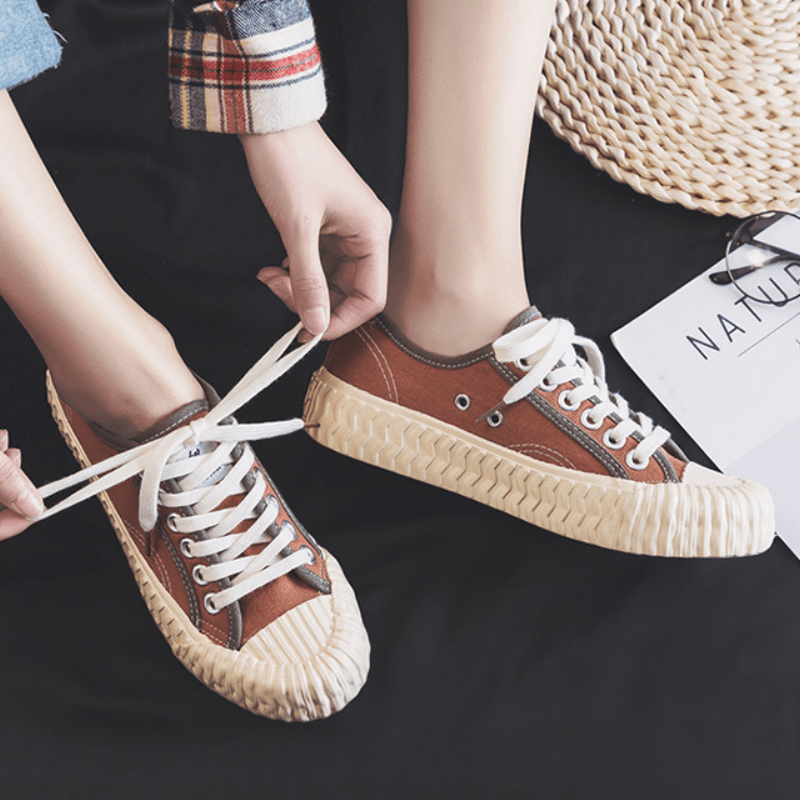 Canvas Biscuit Shoes