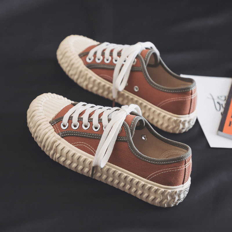 Canvas Biscuit Shoes