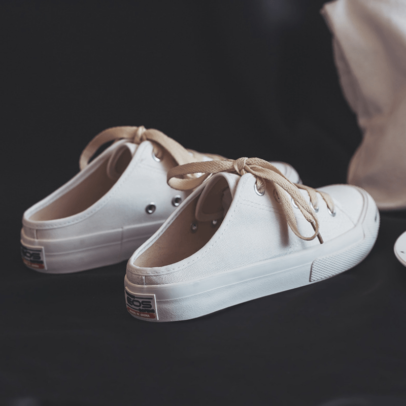 Plain Half Care Canvas Shoes