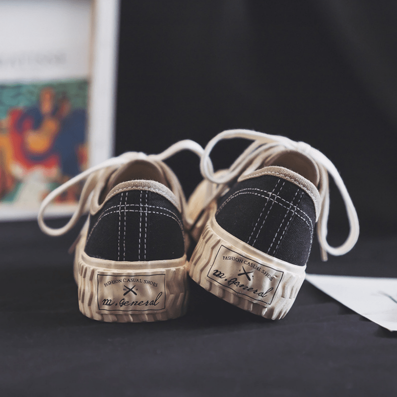 Canvas Biscuit Shoes