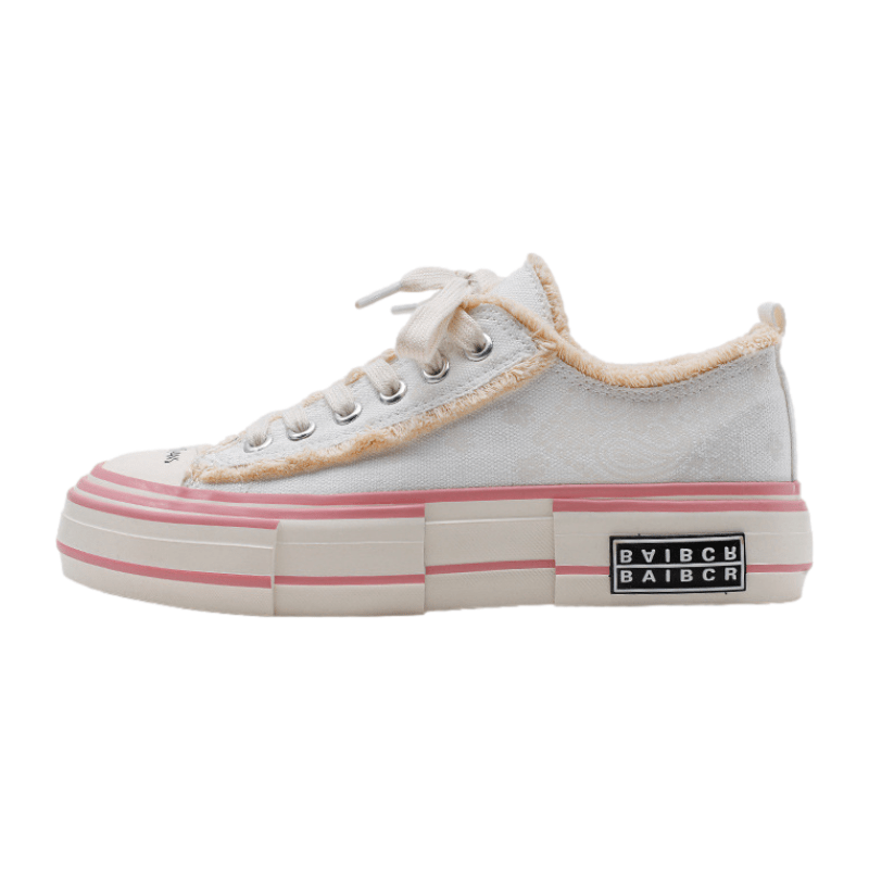 Discoloration Canvas Shoes