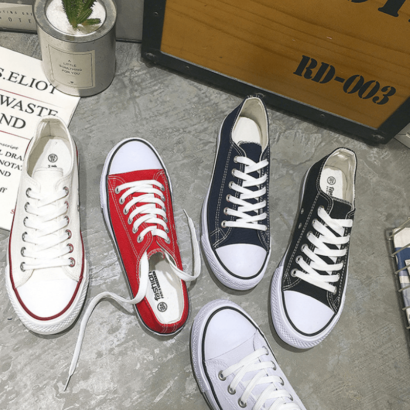 Kueence Basic Canvas Shoes