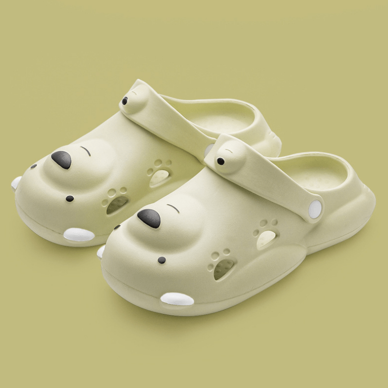 S1 Bear Breathable Slippers