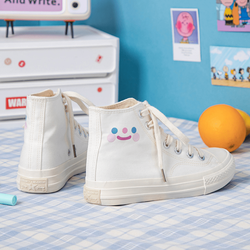 Smile Canvas Shoes