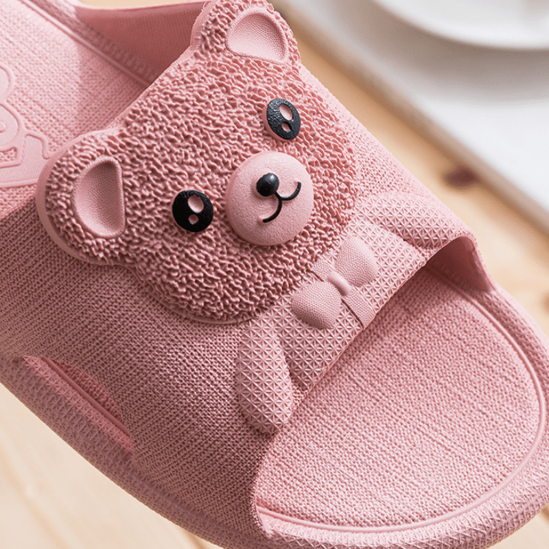 S1 Bear Logo Slippers