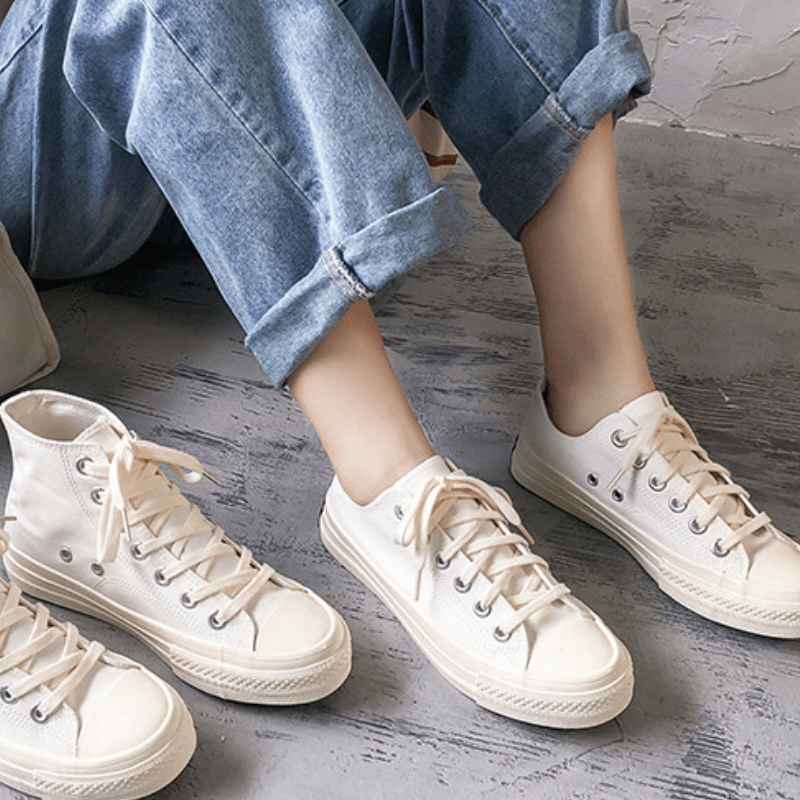 Plain Casual Canvas Shoes