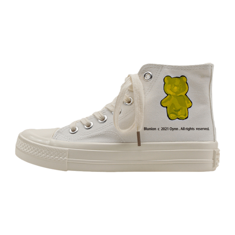 Bear Fondant Canvas Shoes