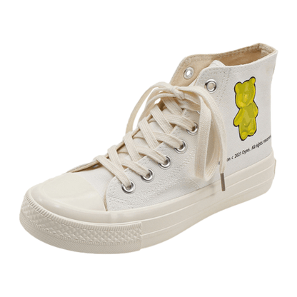 Bear Fondant Canvas Shoes