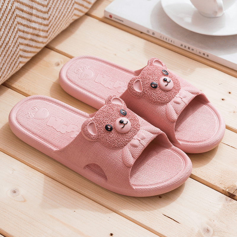 S1 Bear Logo Slippers