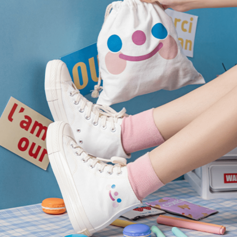 Smile Canvas Shoes