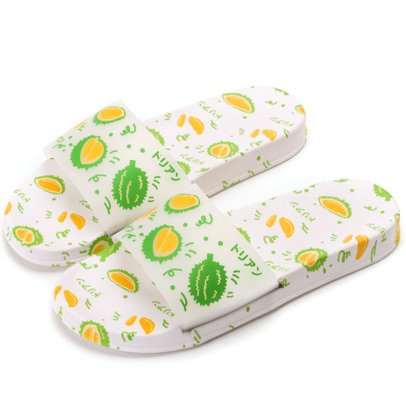 S1 Fruits Print Slippers